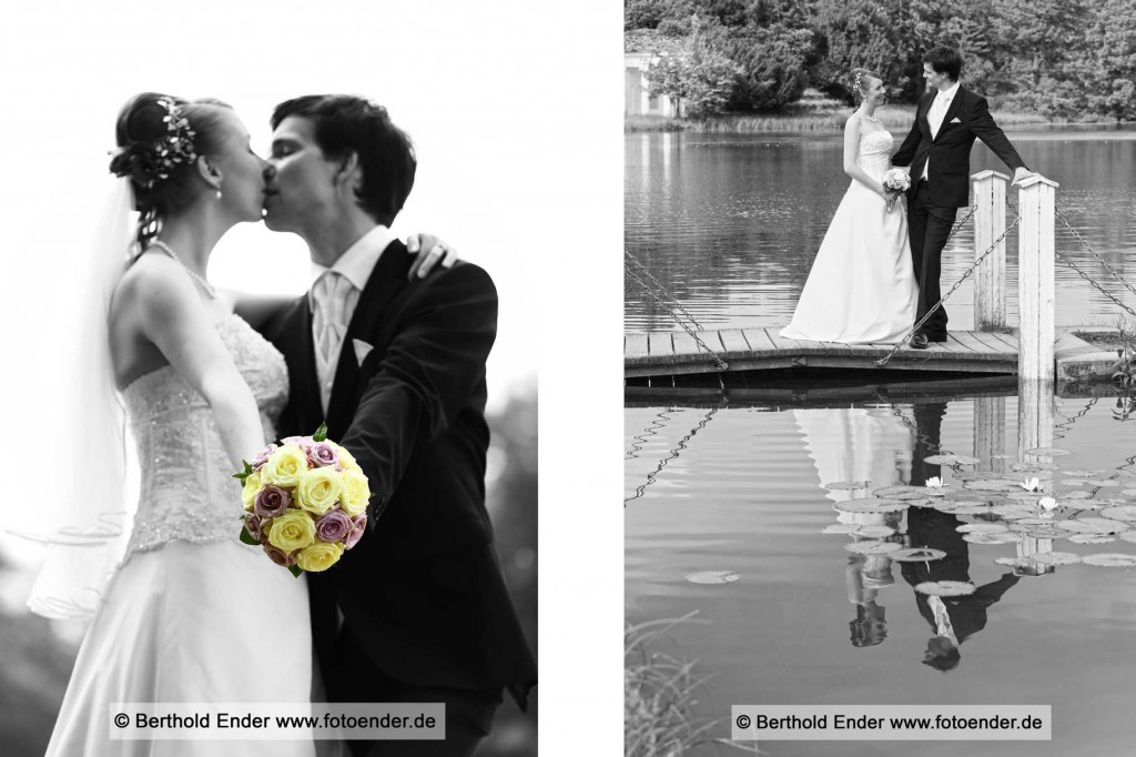 Hochzeitsfotos im Wörlitzer Park: Fotostudio Ender