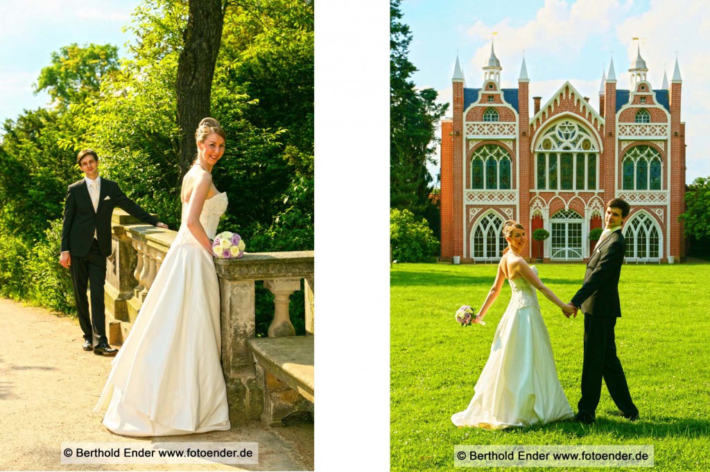 Hochzeit im Wörlitzer Park