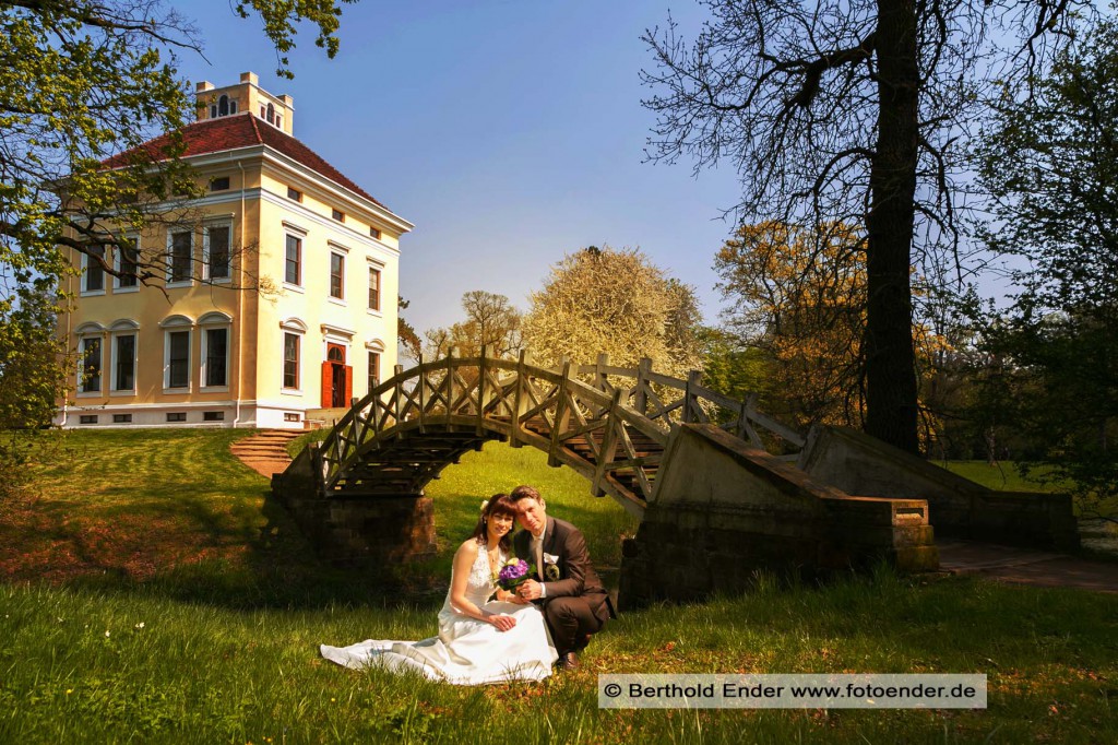 Brautpaar Shooting im Luisium, Fotostudio Ender, Oranienbaum-Wörlitz