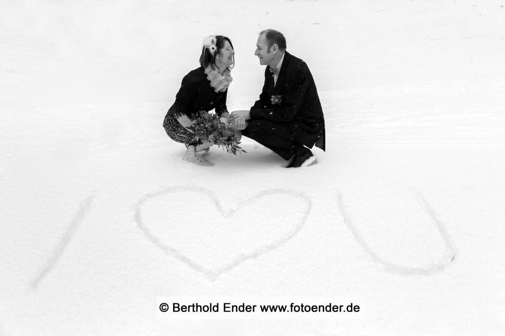 Hochzeit im Winter