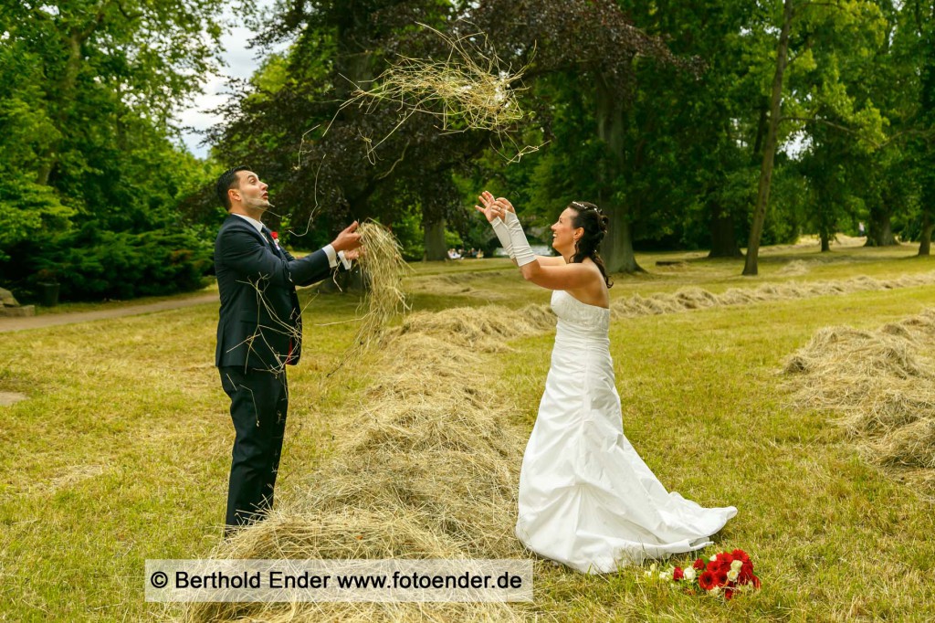 Hochzeitsfotos im Wörlitzer Park, Fotostudio Ender