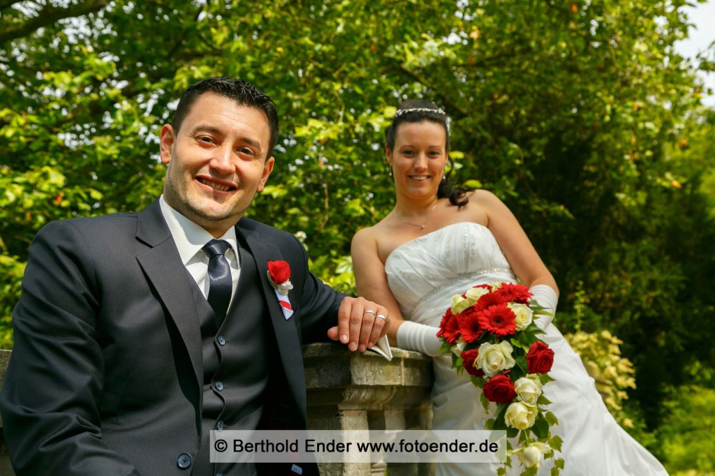 Hochzeitsfotos im Wörlitzer Park, Fotostudio Ender