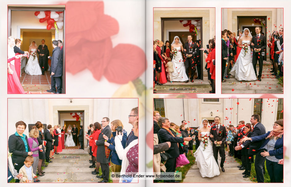 Hochzeitsfotos im Luisium - Echtfotobuch - Fotostudio Ender, Oranienbaum-Wörlitz