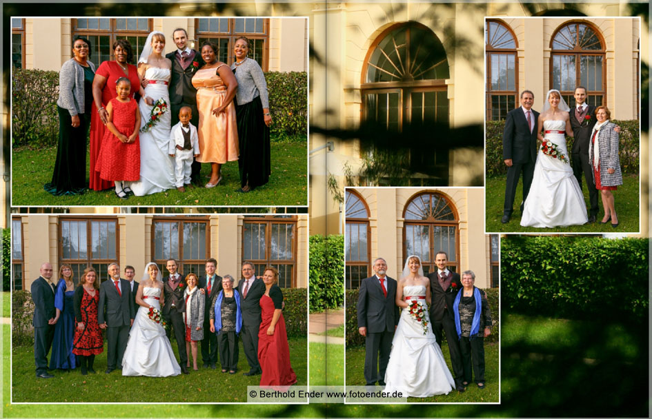 Hochzeitsfotos im Luisium - Echtfotobuch - Fotostudio Ender, Oranienbaum-Wörlitz