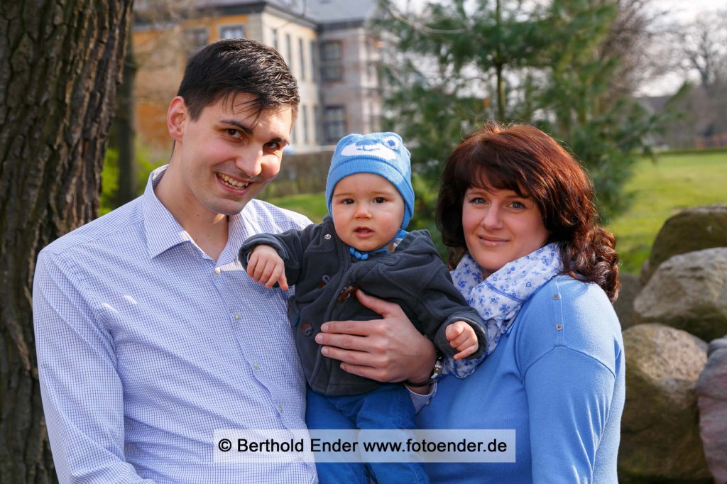 Fotoshooting on location im Park Oranienbaum - Fotostudio Ender