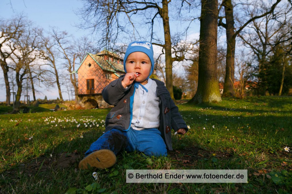 Fotoshooting on location im Park Oranienbaum - Fotostudio Ender