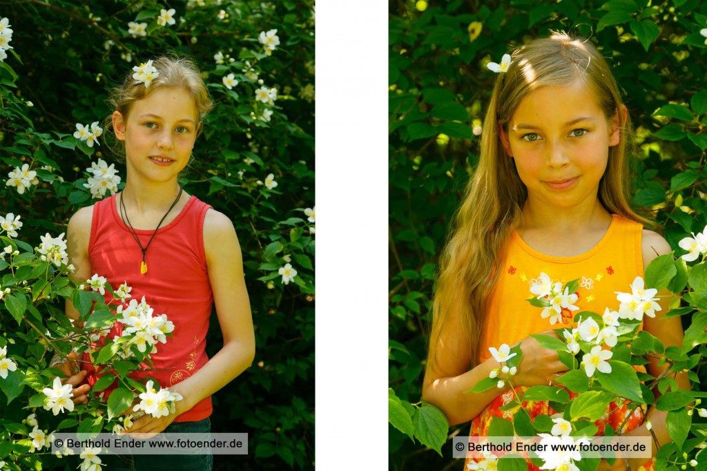 Fotoshooting on location im Park Oranienbaum - Fotostudio Ender