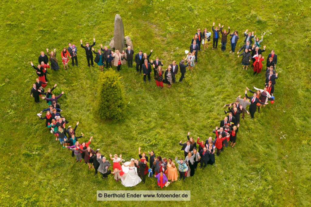 Gruppenbild vom Kirchturm in Waldersee: Fotostudio Ender