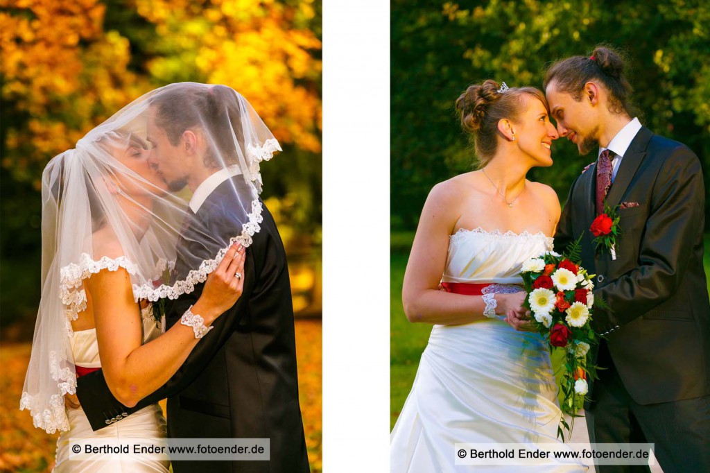 Hochzeitsfotos im Luisium bei Dessau-Roßlau: Fotostudio Ender