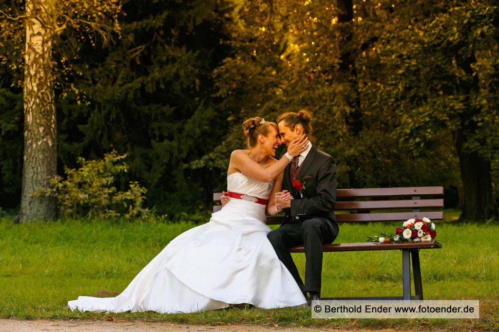 Hochzeitsfotos im Luisium bei Dessau-Roßlau: Fotostudio Ender