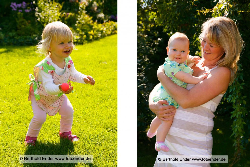 Fotoshooting im Garten von Foto-Ender in Oranienbaum