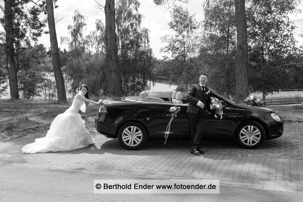 Hochzeitsfotos am Kulk in Gommern