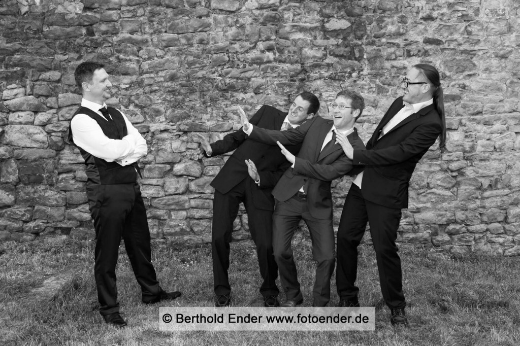 lustige Hochzeitsbilder: Fotostudio Ender