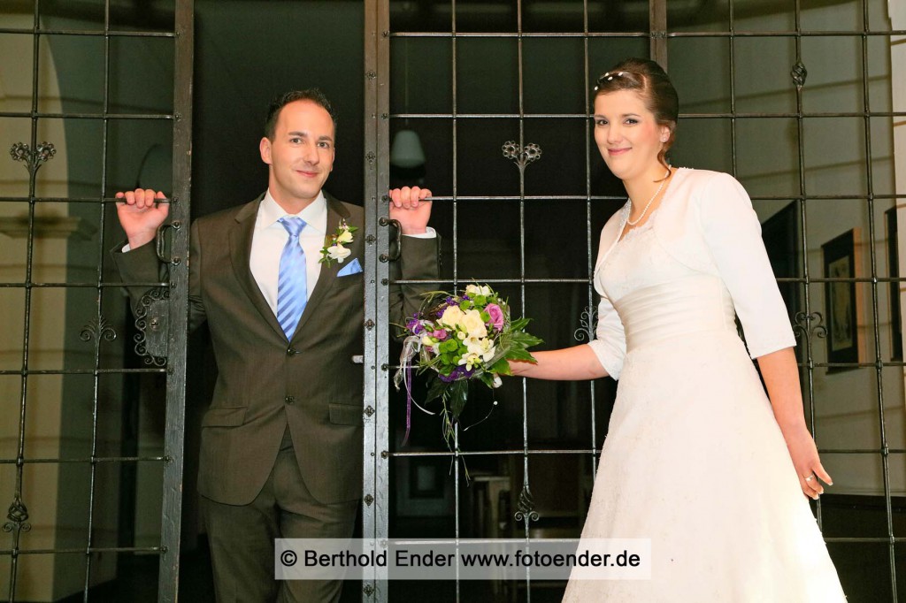 Hochzeitsfotos in der  Altstadt von Lutherstadt Wittenberg: Fotostudio Ender