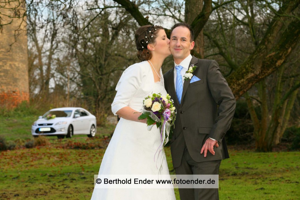 Brautpaar-Fotoshooting in Wittenberg: Fotostudio Ender
