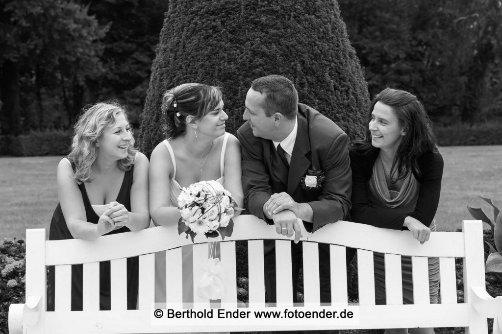 Hochzeitsbilder im Barockpark Oranienbaum: Fotostudio Ender