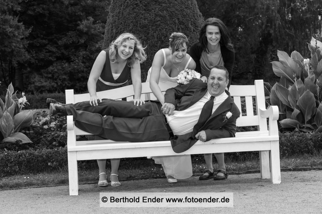 Hochzeitsbilder im Barockpark Oranienbaum: Fotostudio Ender