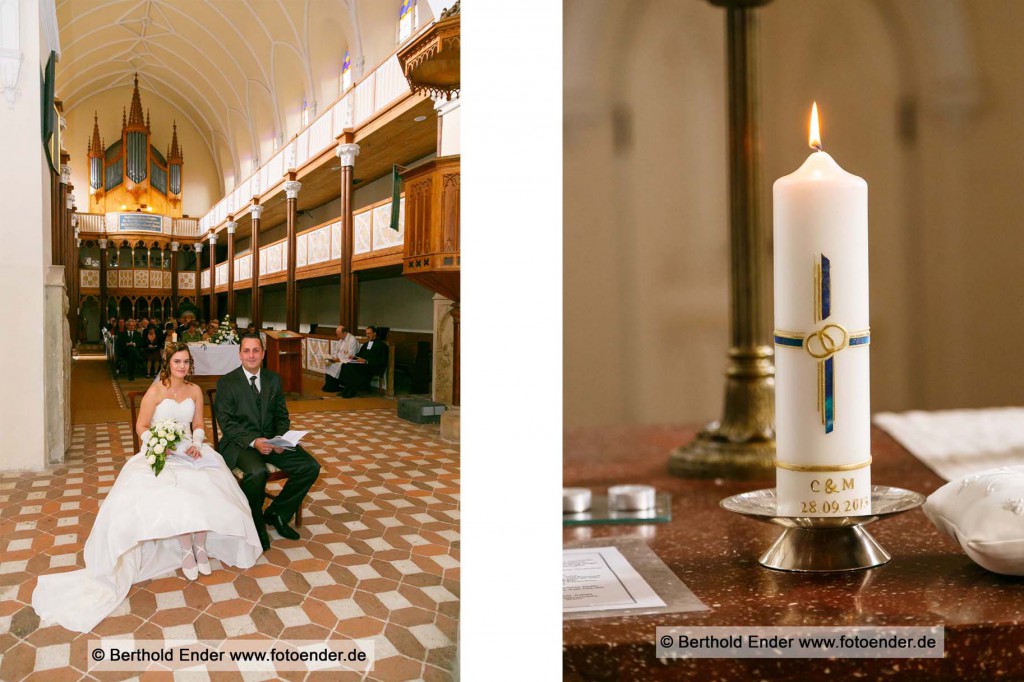 Kirchliche Trauung in Wörlitz: Fotostudio Ender