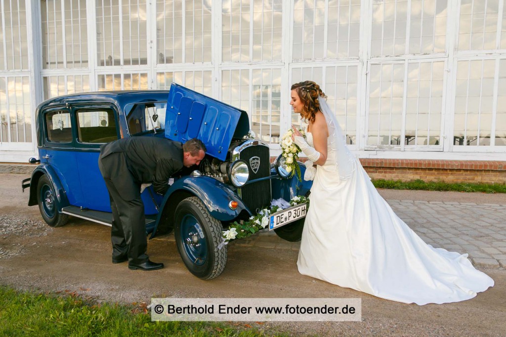 Brautauto: Hochzeitsfotograf Berthold Ender