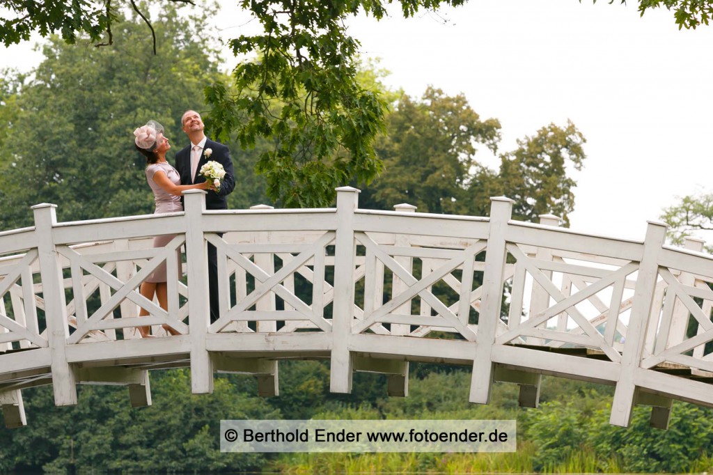 Silberhochzeitsfotos im Wörlitzer Park