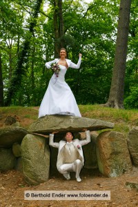 Brautpaarfotos im Barockpark Oranienbaum