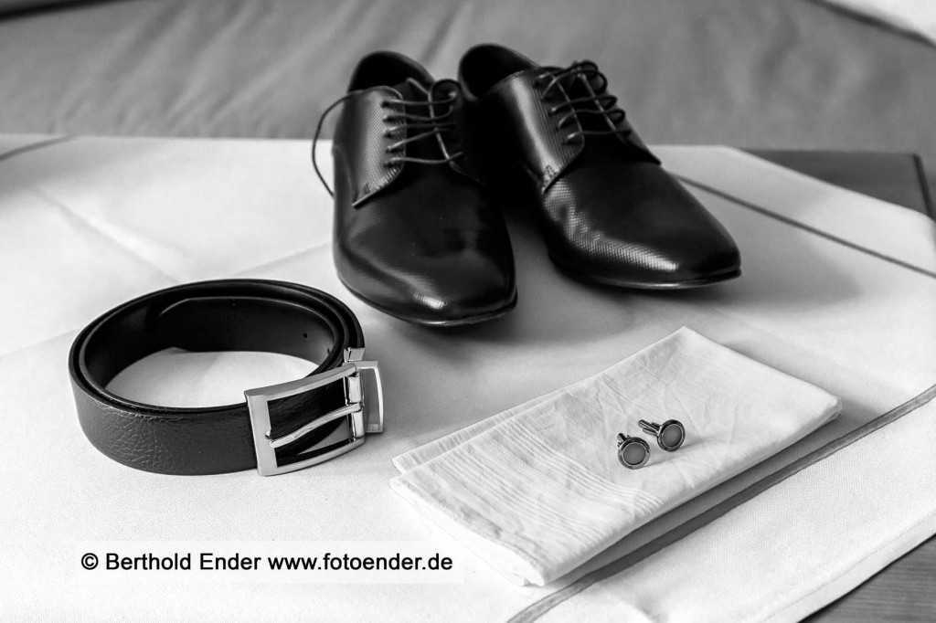 Vorbereitungen zur Hochzeit - Fotostudio Ender