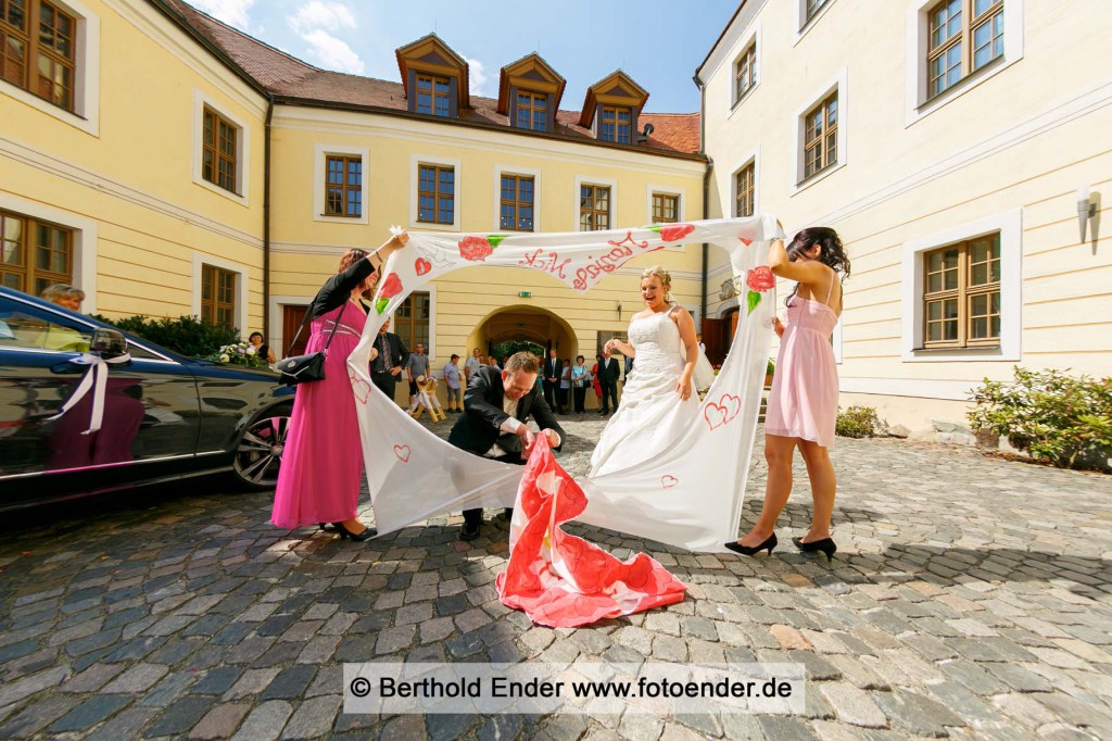 standesamtliche Trauung im Schloss Jessen