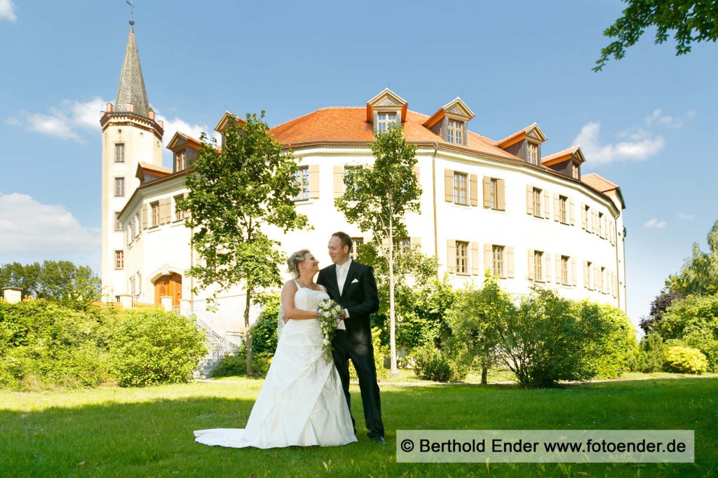 Brautpaar Shooting am Schloss Jessen