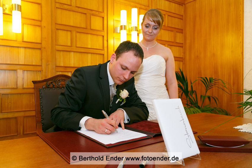 Hochzeit im Standesamt Köthen