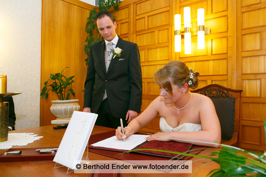 Hochzeit im Standesamt Köthen