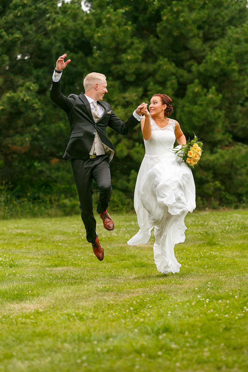 Hochzeitsfotos im Country Park-Hotel Brehna - Fotostudio Ender