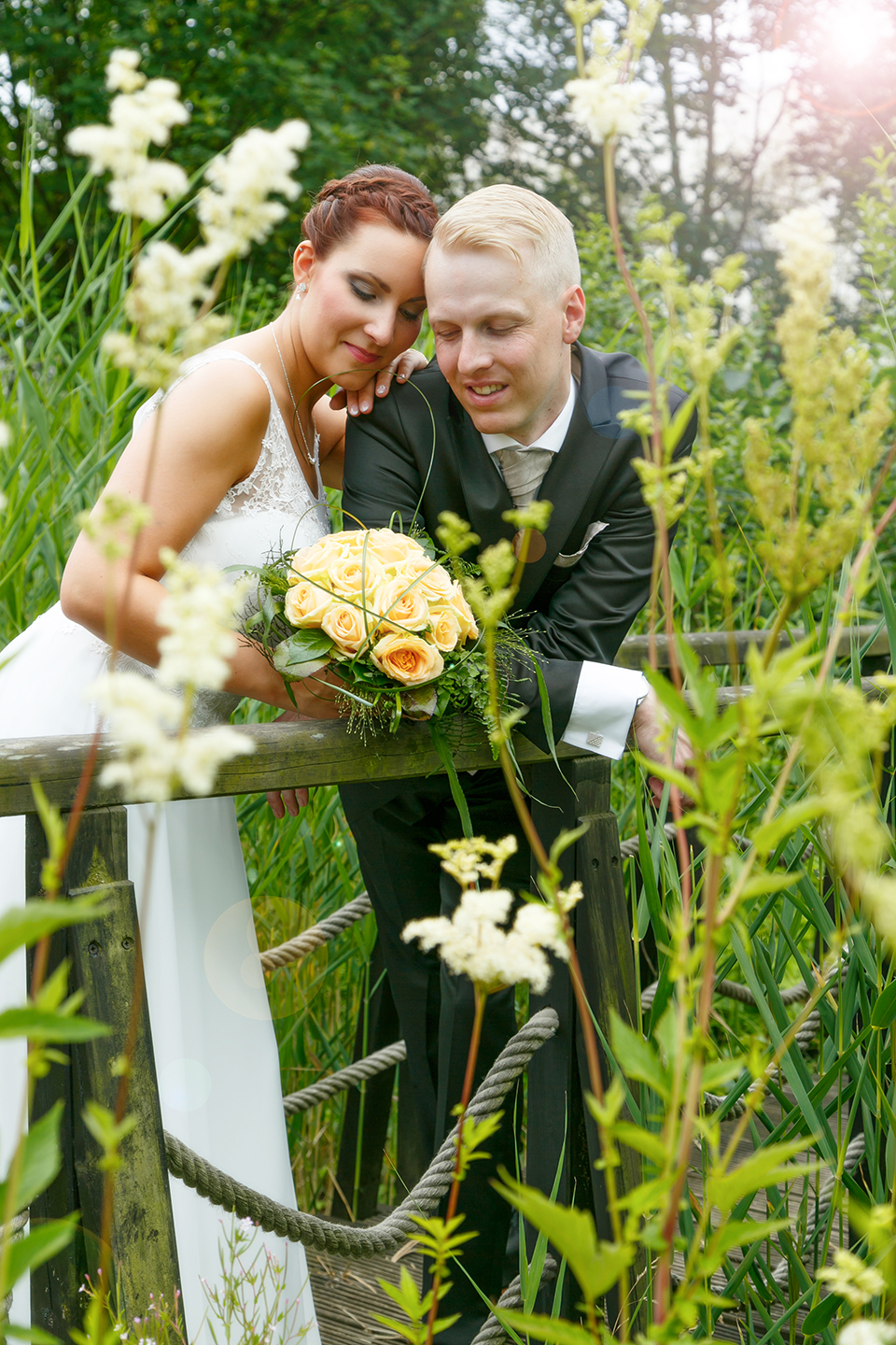 Hochzeitsfotos im Country Park-Hotel Brehna - Fotostudio Ender