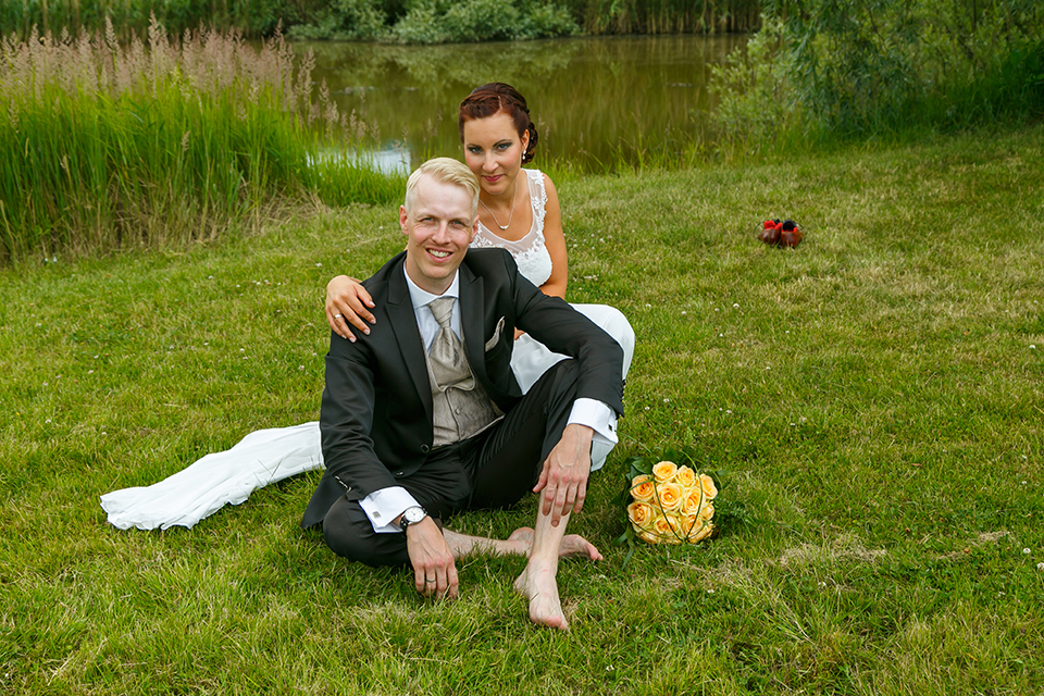 Brautpaar Fotoshooting im Country Park-Hotel Brehna - Fotostudio Ender