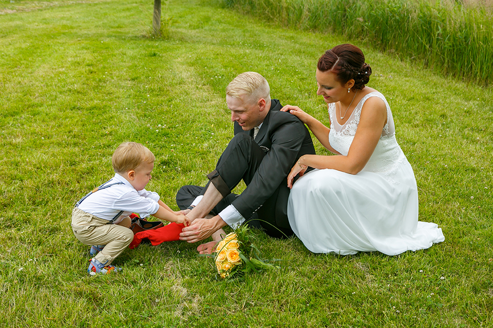 Brautpaar Fotoshooting im Country Park-Hotel Brehna - Fotostudio Ender