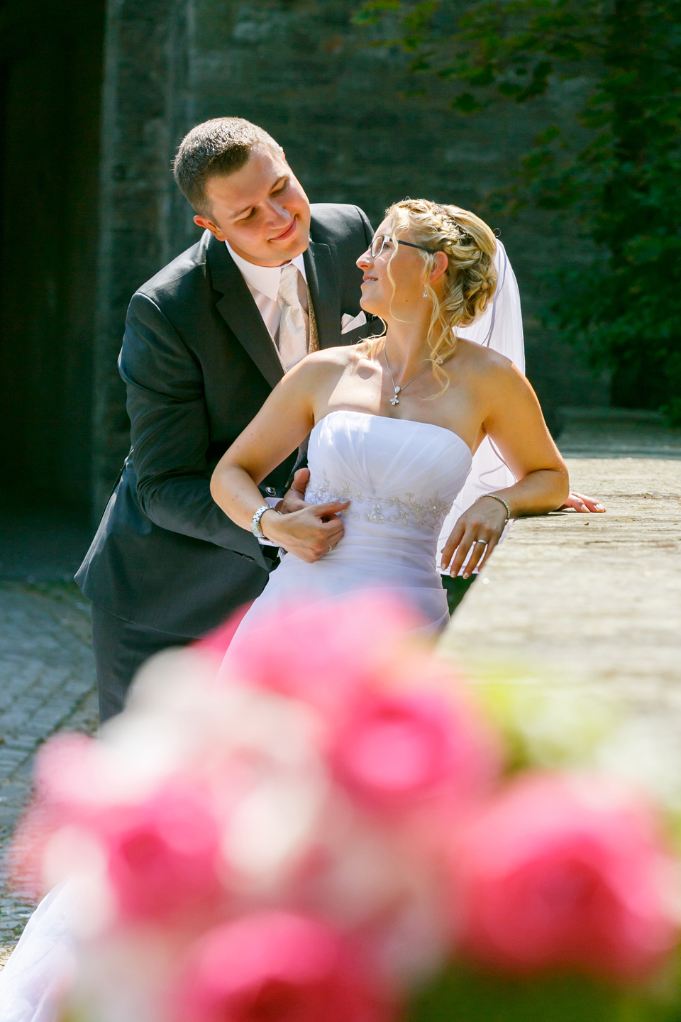 Hochzeitsfotos im Schlosspark Köthen - Fotostudio-Ender