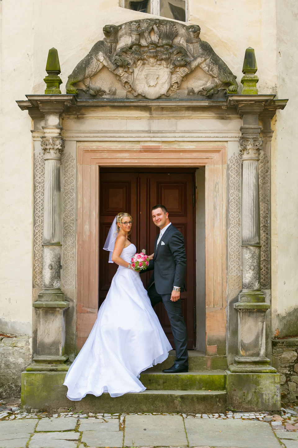 Hochzeitsfotos im Schlosspark Köthen - Fotostudio-Ender