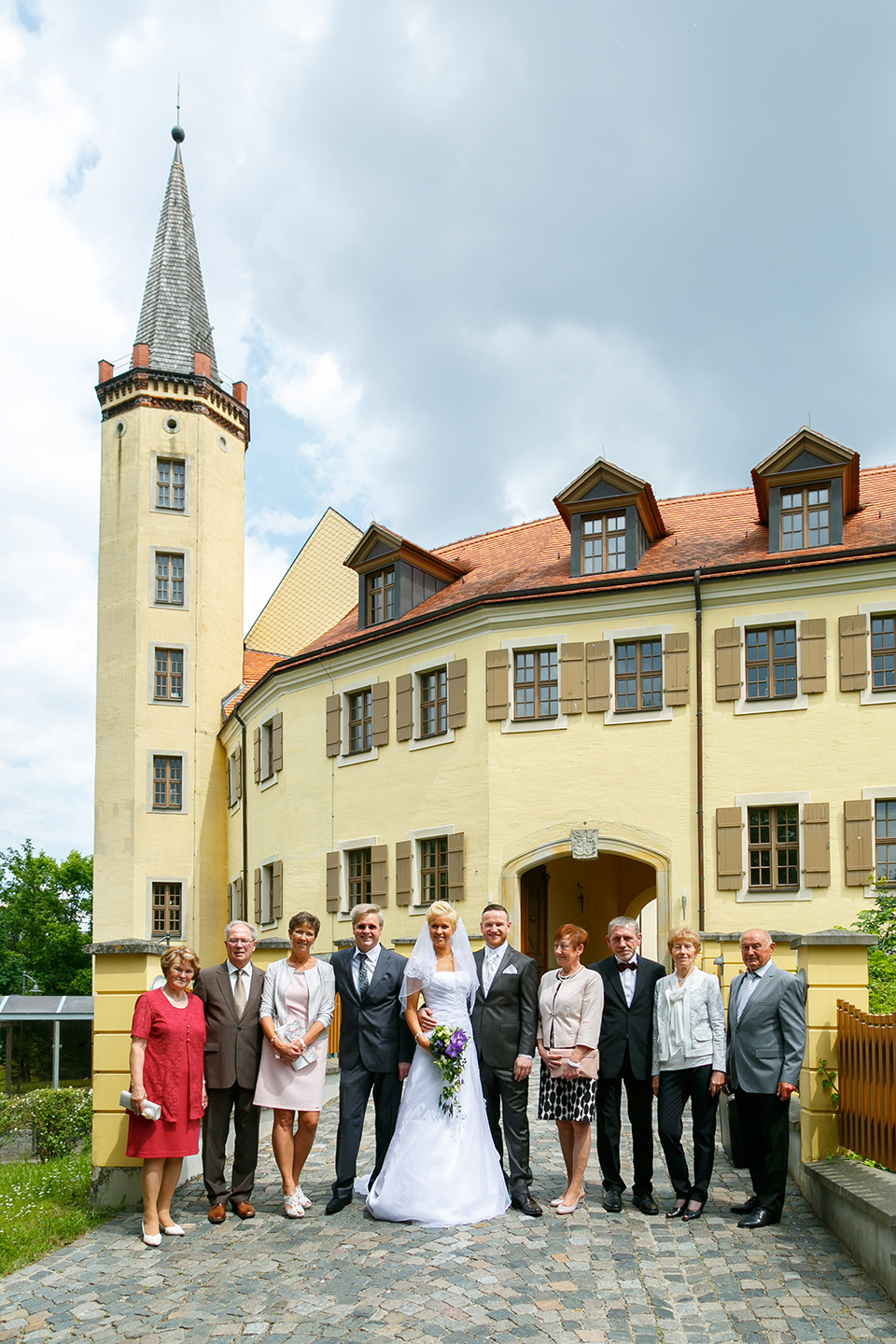 Heiraten auf Schloß Jessen - Fotostudio Ender