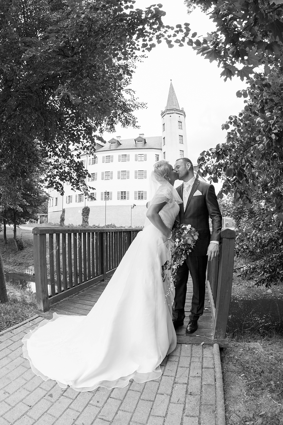 Heiraten auf Schloß Jessen - Fotostudio Ender