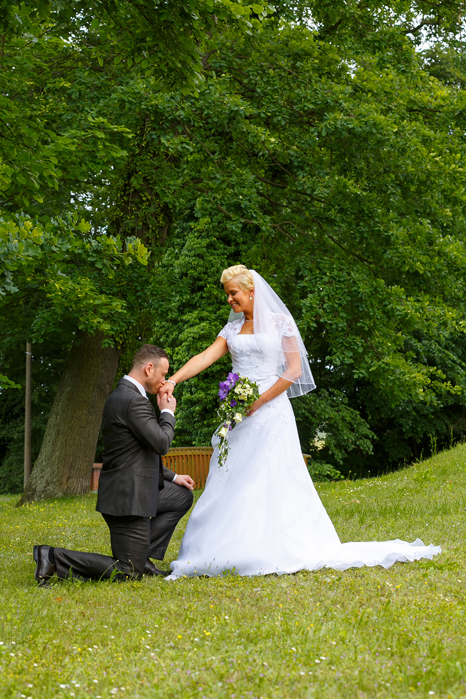 Heiraten auf Schloß Jessen - Fotostudio Ender