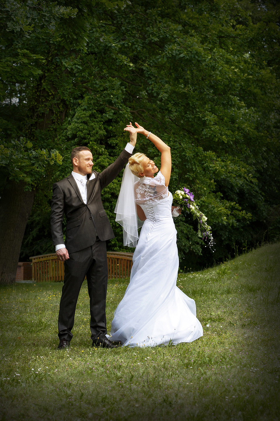 Heiraten auf Schloß Jessen - Fotostudio Ender