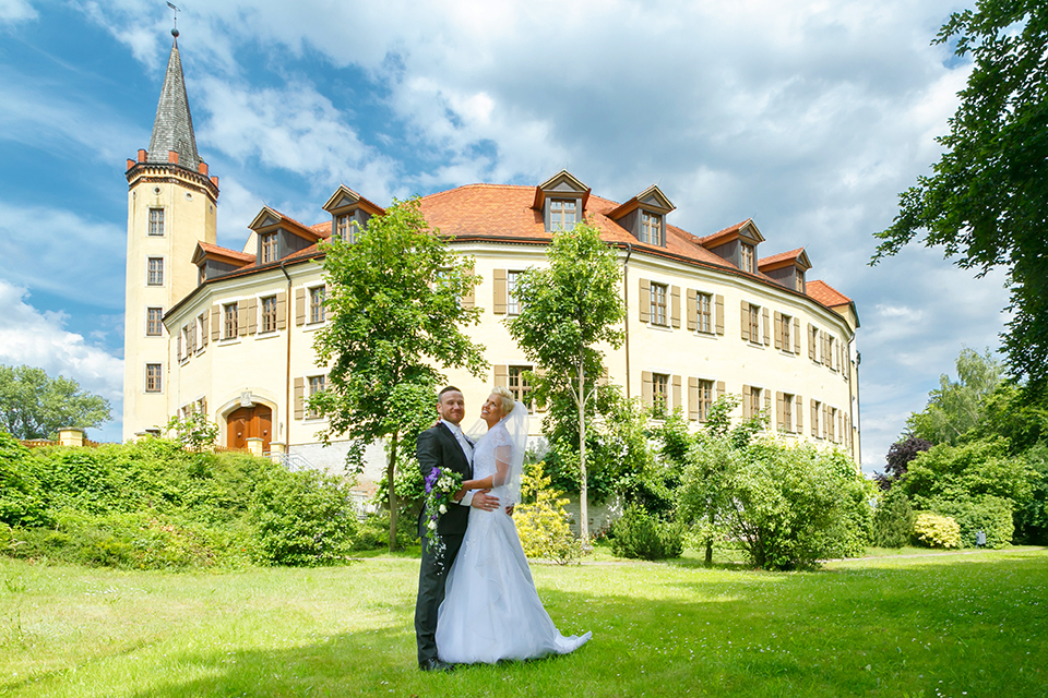 Heiraten auf Schloß Jessen - Fotostudio Ender