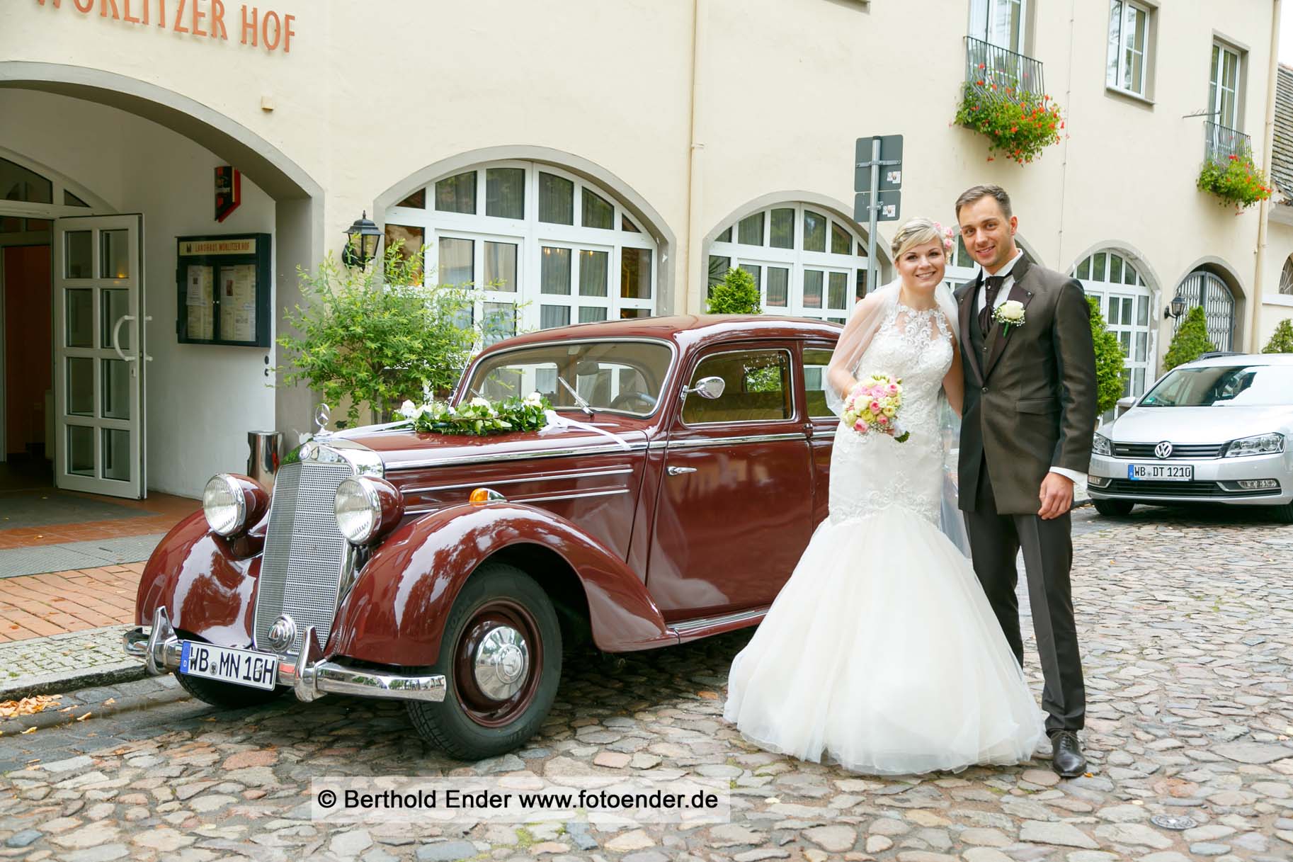 Brautpaarfotos in Wörlitz