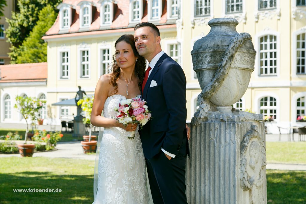 Brautpaarfotos im Gohliser Schlösschen