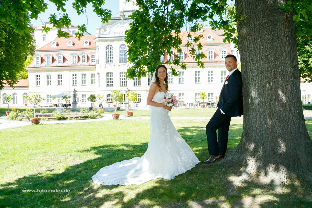 Brautpaarfotos im Gohliser Schlösschen