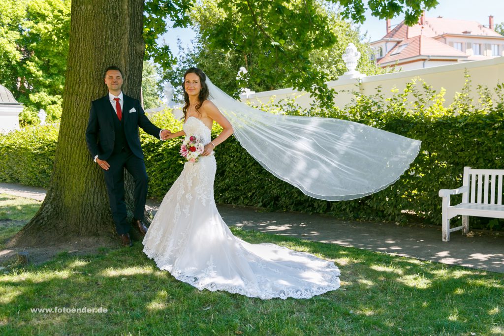 Brautpaarfotos im Gohliser Schlösschen