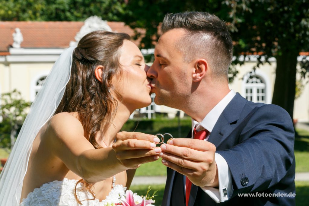 Brautpaarfotos im Gohliser Schlösschen