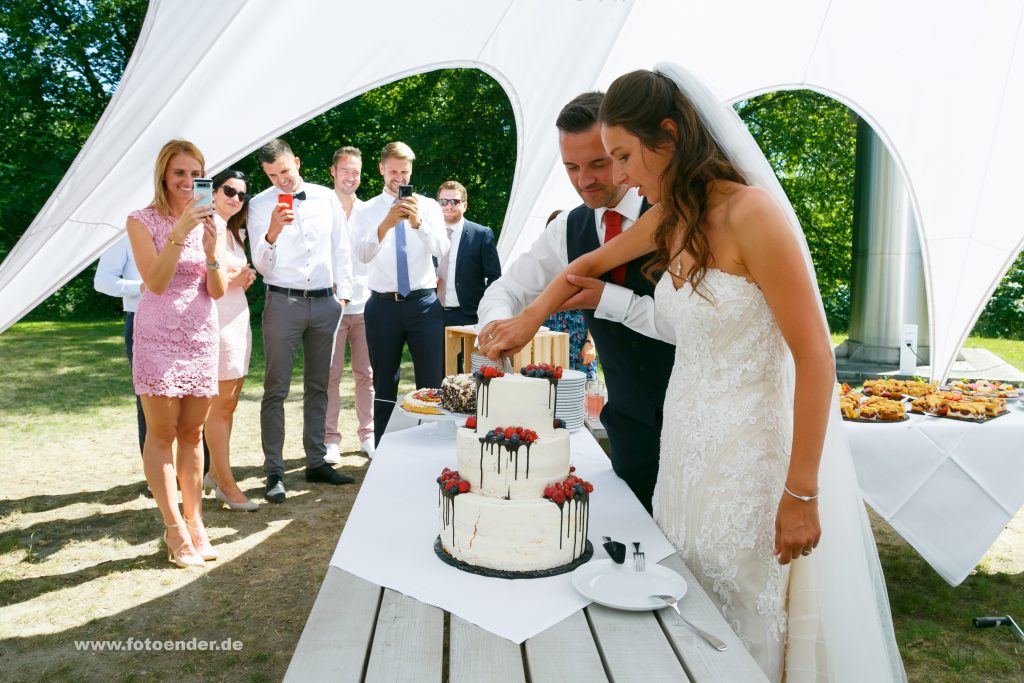 Hochzeitstorte im Herrenhaus Möckern