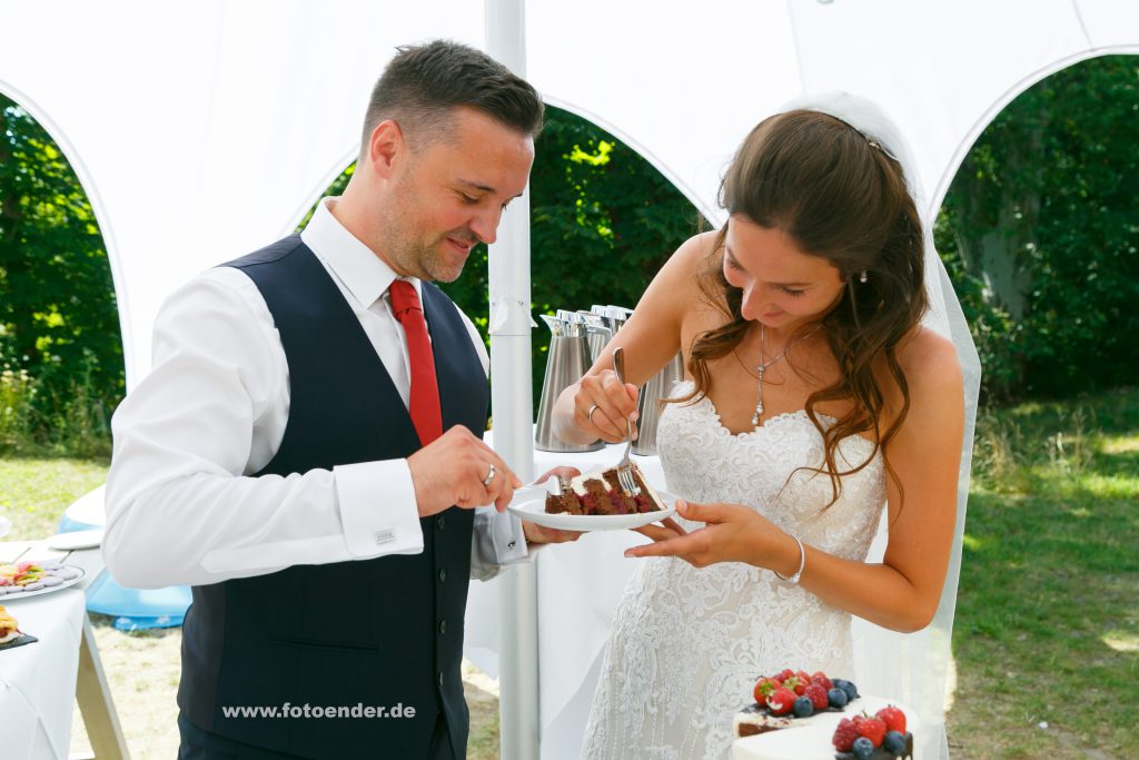 Hochzeitstorte im Herrenhaus Möckern