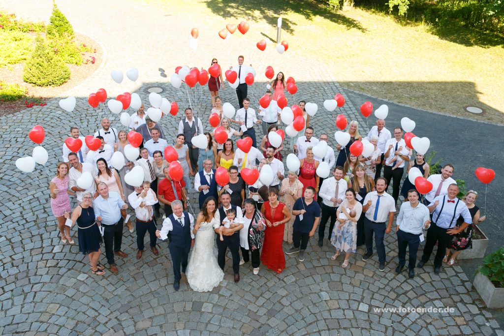 Gruppenfotos im Herrenhaus Möckern