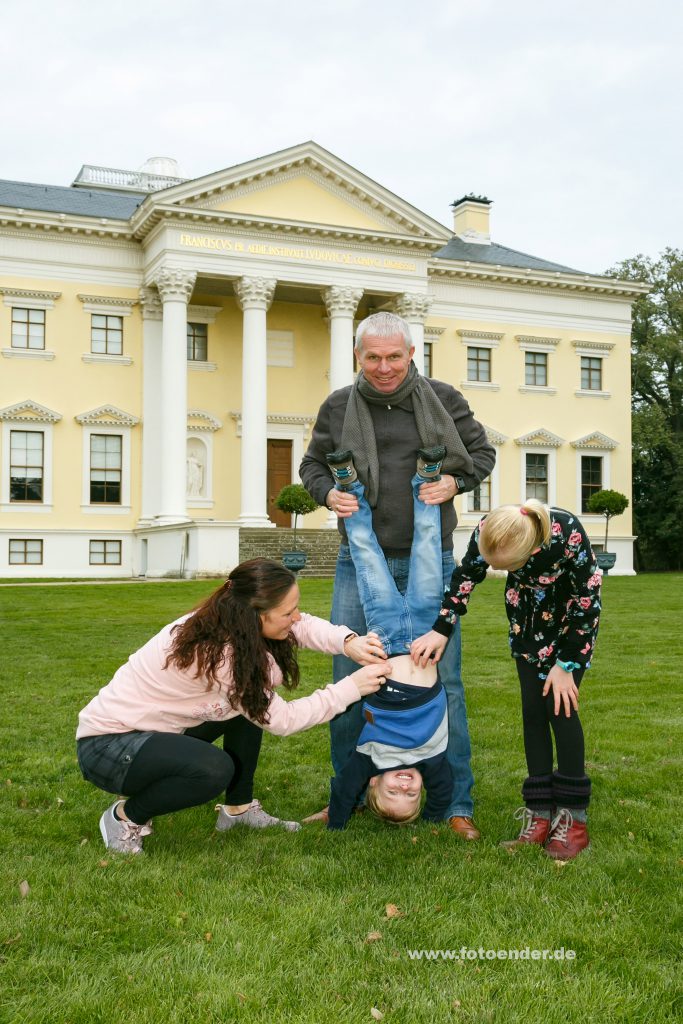 Familienfotos im Wörlitzer Park